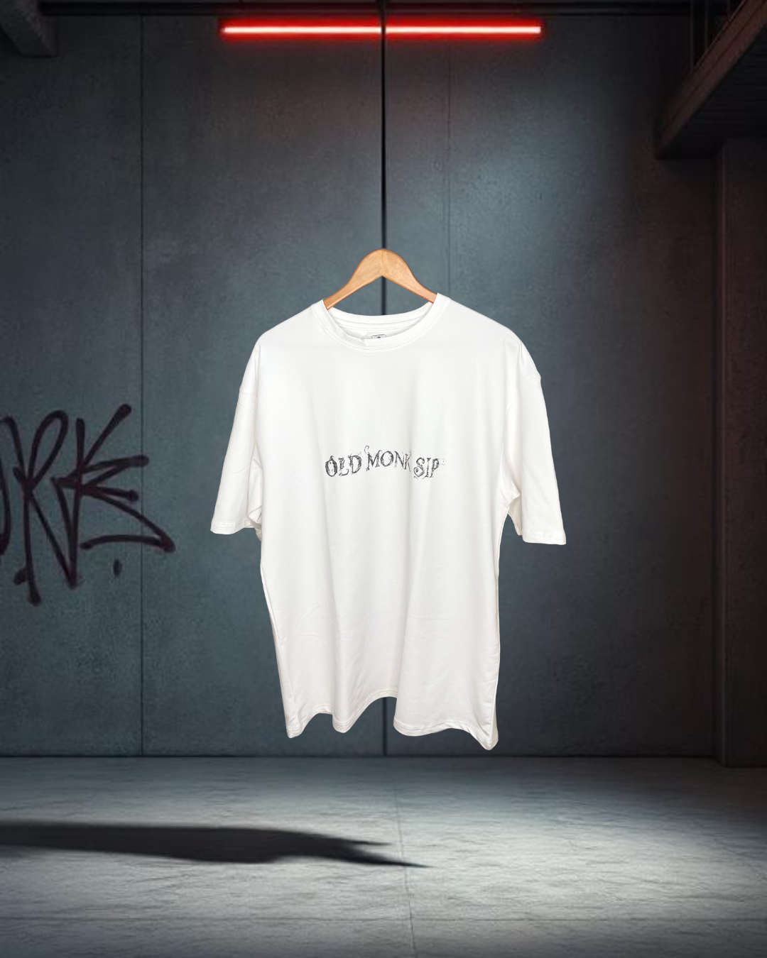 Old Monk Sip β Pahadi Drip Edition Tee
