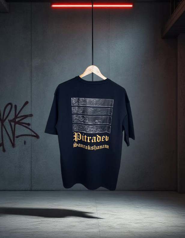 βChosen by Legacyβ β Oversized Black Tee